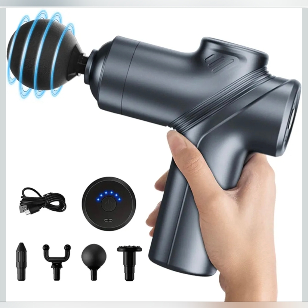 Massage Gun Deep Tissue, Silent Brushless Motor
